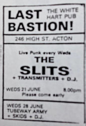 White Hart Advert 1978